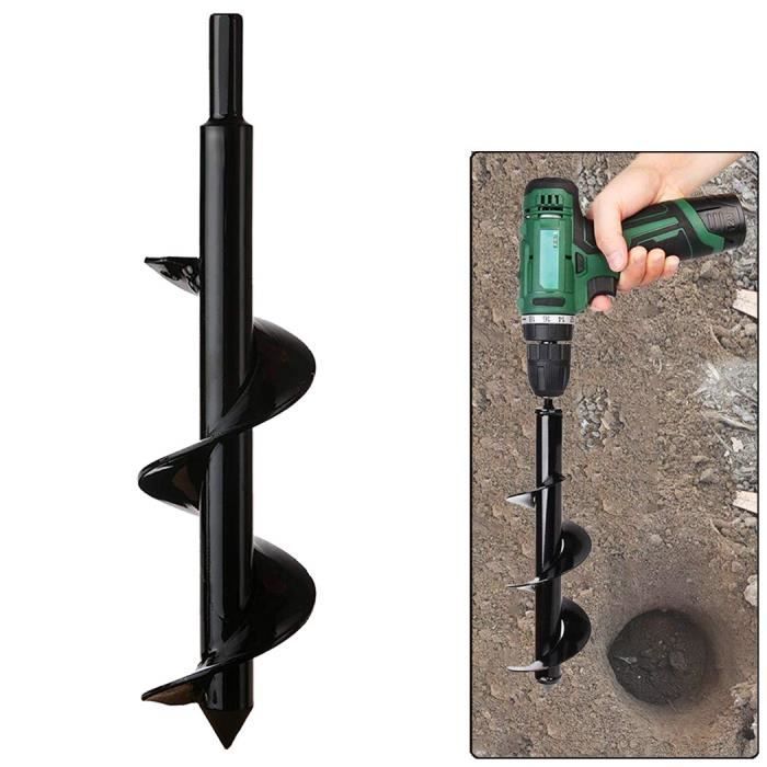 Jardin Foreuse Tige Hexagonale Acier Inoxydable Tariere