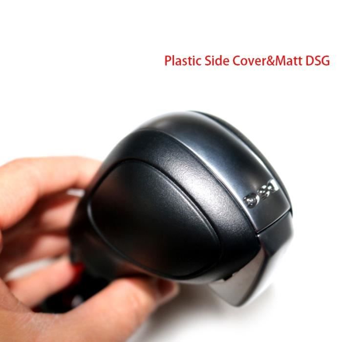 V w matt dsg plastique - Pommeau de levier de vitesse DSG pour VW passat CC Golf 6 GTI Jetta MK6 GLI