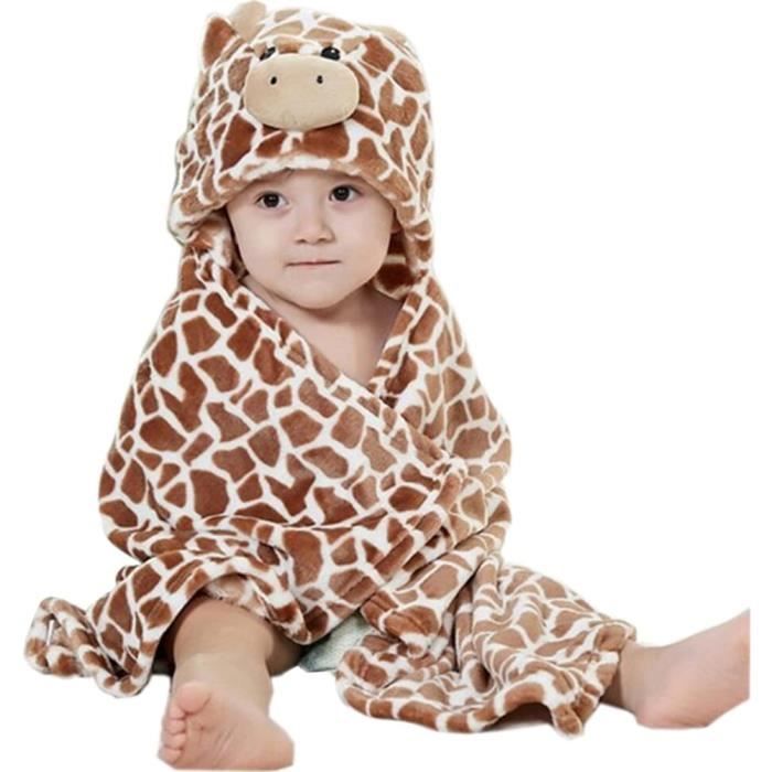 Peignoir de bain bébé Girafe - ocre, Bébé