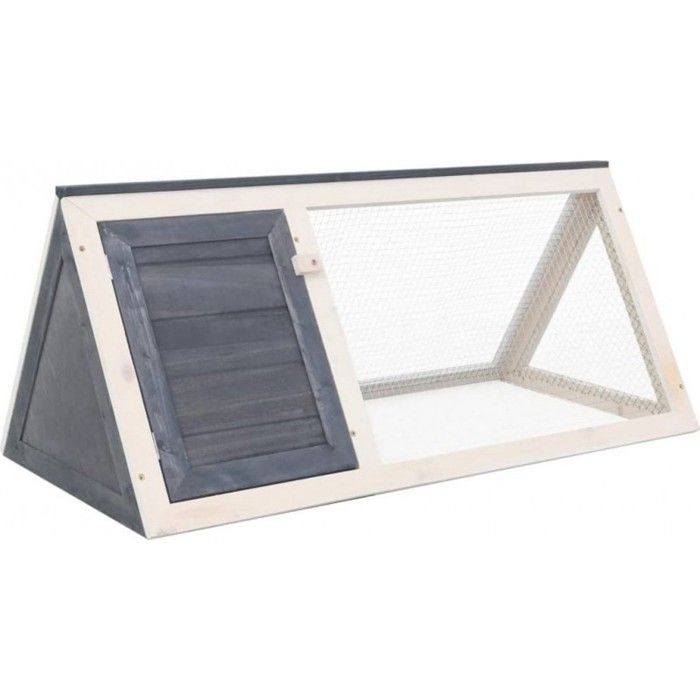 vidaXL Clapier Bois 98x50x41 cm