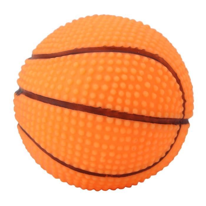 Atyhao jouet pour chiot 1PC Pet Training Jouant à mâcher Sound Ball Dog Puppy Squeaky Toy (Basketball)