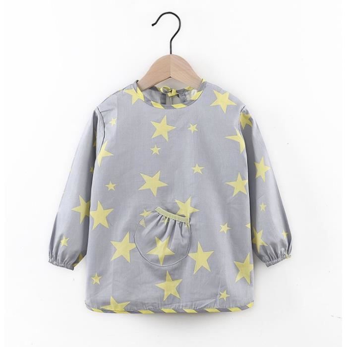 Couleur Gris Star No Bib taille 110 90 100cm Bavoirs