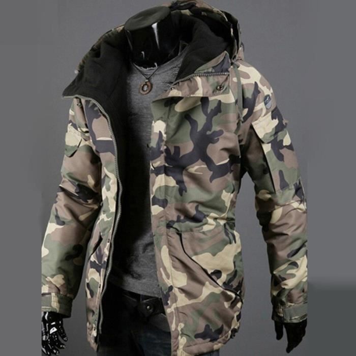 Coupe vent cheap fourré homme