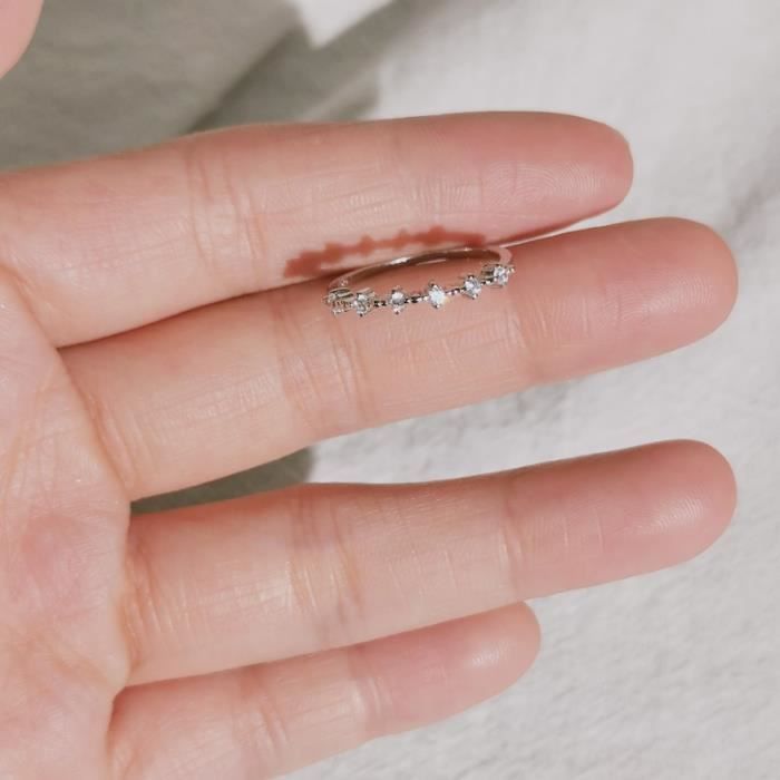 Bague couleur argent online