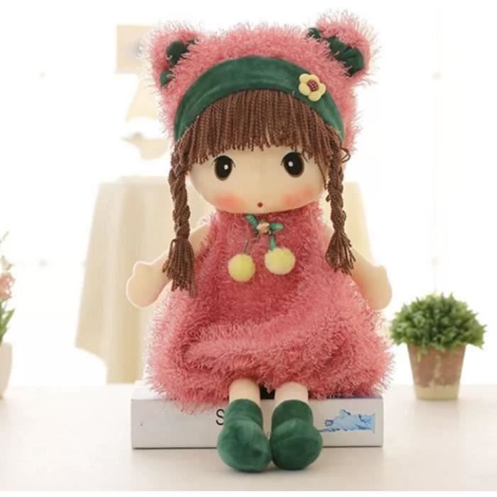 ISAKEN Doudous Jouet Bu00e9bu00e9 Apaiser Serviette Calmant Couverture De Sommeil Peluches Doudou Poupu00e9e Peluches Doudou Plat Carru00e9 Mouchoir Pour Cadeau De