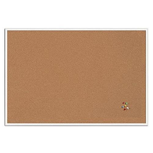ALLboards Tableau à Craie Noir avec Cadre en Bois Laqué 90x60cm, Tableau pour Ec
