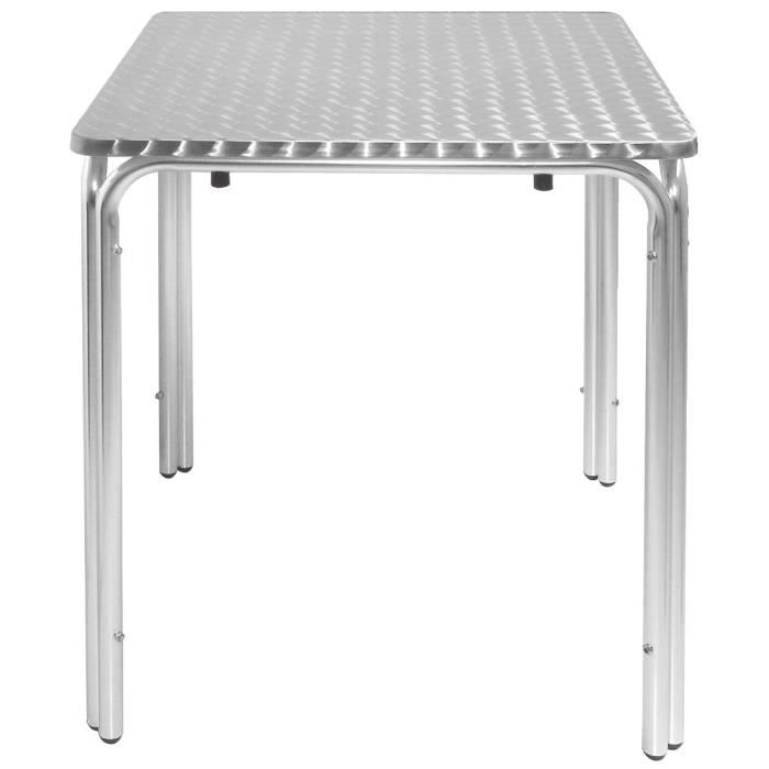 Bolero Leg Table Carree 600mm Achat Vente Table De Cuisine
