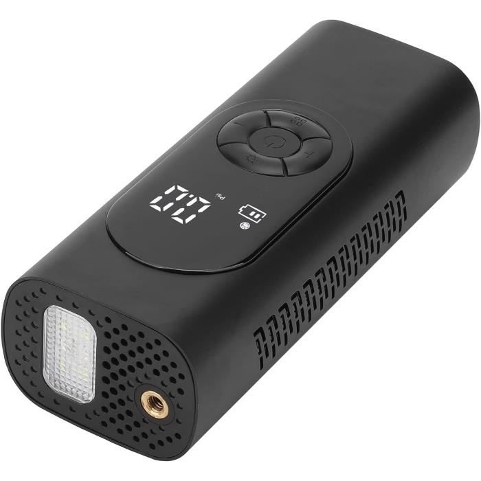 Gonfleur De Pneus Portable Sans Fil 150 PSI - Rechargeable, Arrêt Automatique - Neuf