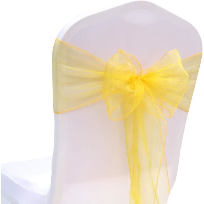 Lot De 4 Nœuds Décoratifs En Satin – Dimensions 20 X 25 Cm, Ruban Large 10 Cm, Pour Cadeaux Et Décoration