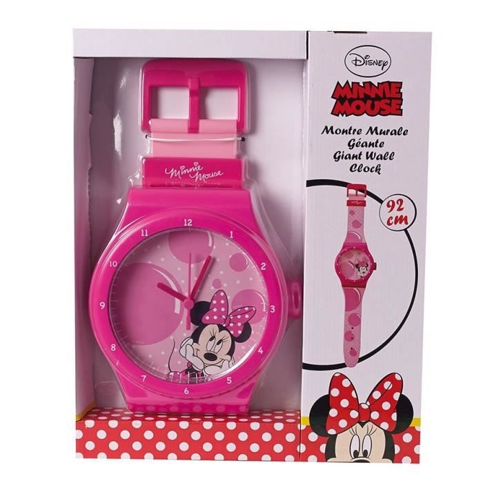 MINNIE Montre Murale Géante Hauteur 92 cm - Cijep 3760122977518 - Achat /  Vente horloge - pendule - Cdiscount