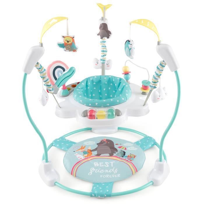 Trotteur Bébé Musical Jumperoo COSTWAY-Hauteur Réglable-Jouets - Main Image