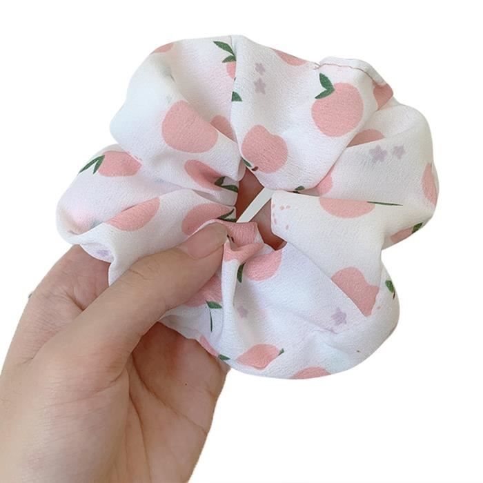Chouchous élastiques pour cheveux, 6 pièces, ruban, bandes en