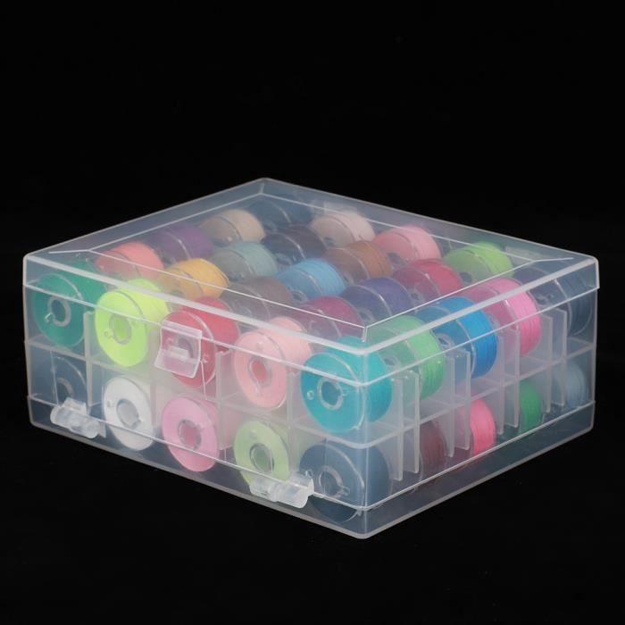 Kit De Couture 128 Pièces - Boîte Rangement Avec Fils, Aiguilles, Accessoires Pour Réparations Et Créations