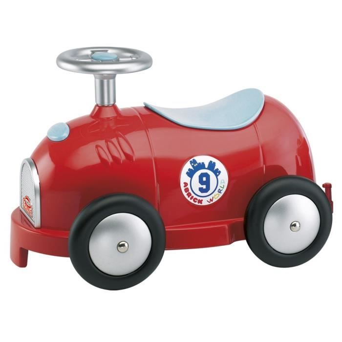 LES MAXI Bolide Porteur Rouge abrick Cdiscount Jeux Jouets