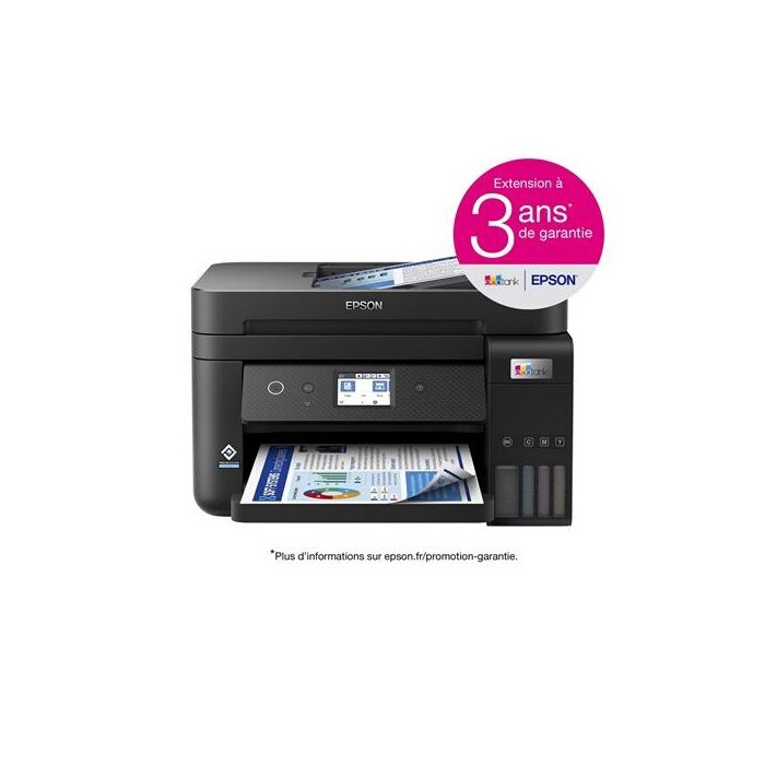 Imprimante multifonction - Epson - Ecotank ET-4850 - Jet dencre - Sans cartouche - A4