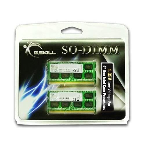 G.SKILL Mémoire PC - 16 Go - PC3-12800 / DDR3 1600 Mhz F3-1600C11D-16GSL DDR3 Notebook