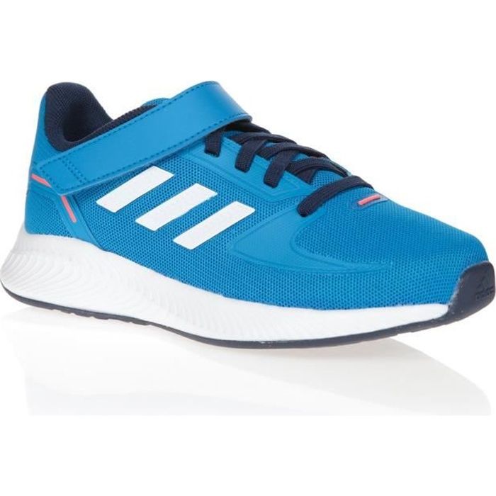 chaussures de running - adidas - runfalcon 2.0 el k - enfant - bleu et blanc