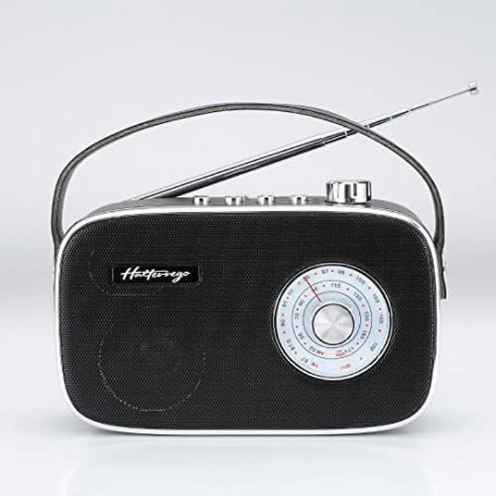 Radio rétro AM/FM - HALTERREGO - Modèle Halterrego - Bluetooth V5.0 - Lecteur USB - 3w RMS