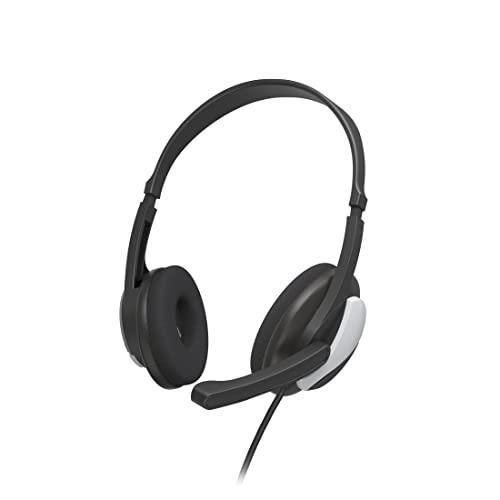 Casque Micro - HAMA - HS-P100 V2 - Stéréo - Filaire - Noir