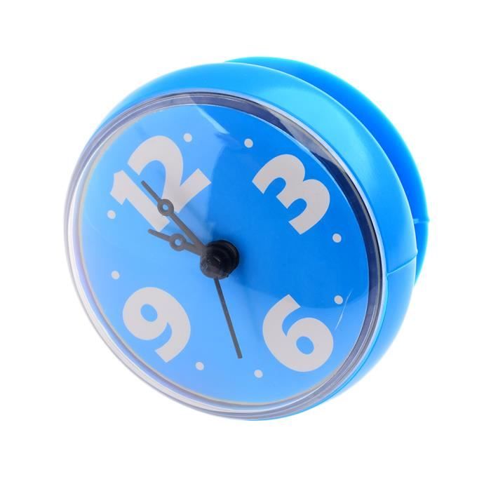 Impermeable Salle De Bain Horloge Murale De Douche Avec Ventouse