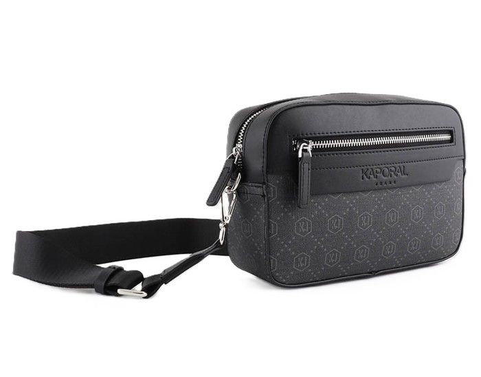 KAPORAL - Sacoche noire Homme POLLO Noir - Cdiscount Bagagerie - Maroquinerie