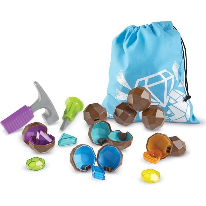 Learning Resources Rock `n` Gem Roches et Pierres précieuses Surprises - LER2875