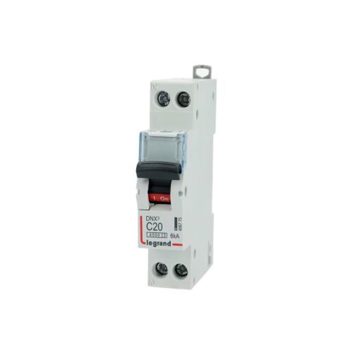 Disjoncteur 20A DNX3 courbe C Phase + Neutre LEGRAND 406775 Cdiscount Bricolage