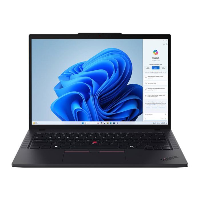 Lenovo ThinkPad T14 Gen 5 - AI Ready - 14 - Intel Core Ultra 7 - 155U - 16 Go RAM - 512 Go SSD -...