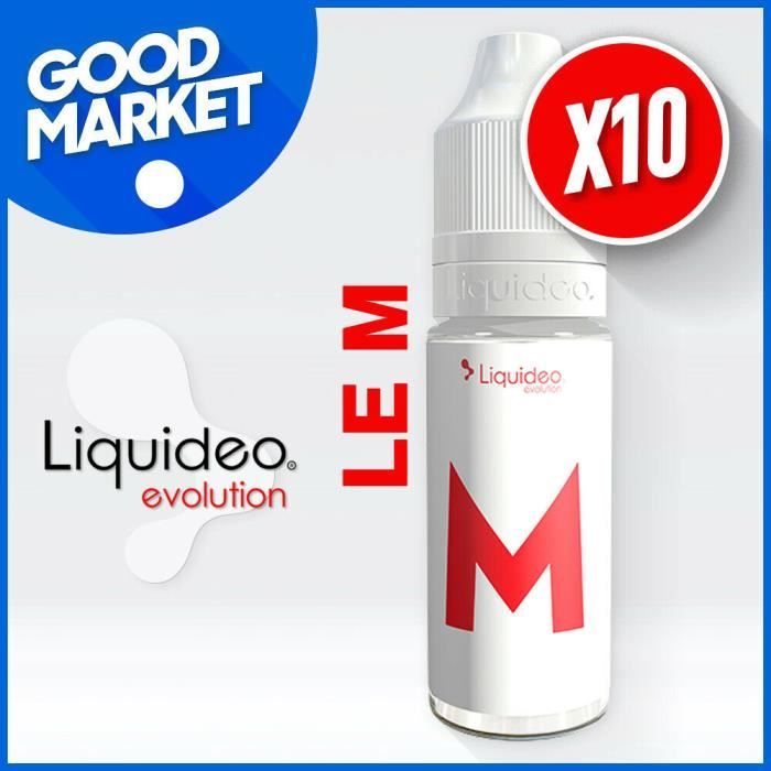 LE M LIQUIDEO 15MG 10 X 10ML E-LIQUIDE EVOLUTION