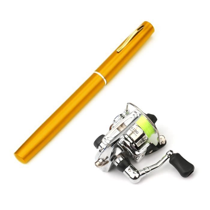 Tige De Pêche De Mini-stylo À La Tige De Pêche Rotative Portable Hiver De La Canne À Pêche En Plein Air Accessoires De Pêche De Poche Tige De Pêche De Mini-stylo À La Tige De Pêche Rotative Portable Hiver De La Canne À Pêche En Plein Air Accessoires De Pêche De Poche