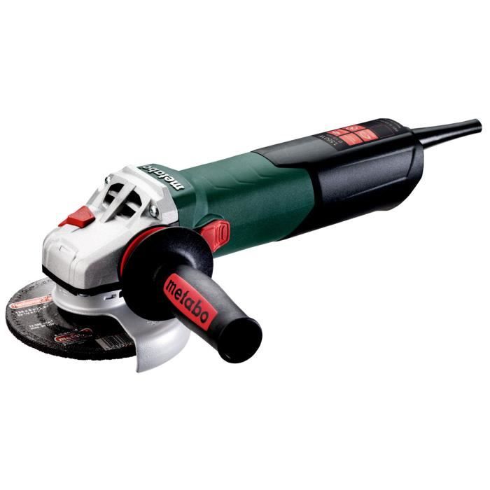 Meuleuse d'angle METABO WEV 15-125 QUICK - 1550W - 125mm - Filaire