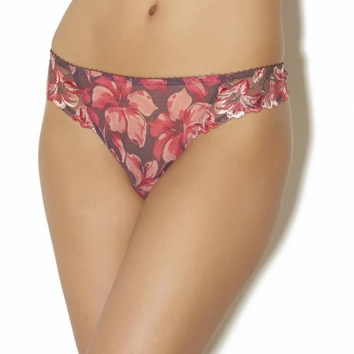 Tanga Aubade Jardin Des Delices Achat Vente String Tanga Soldes Cdiscount