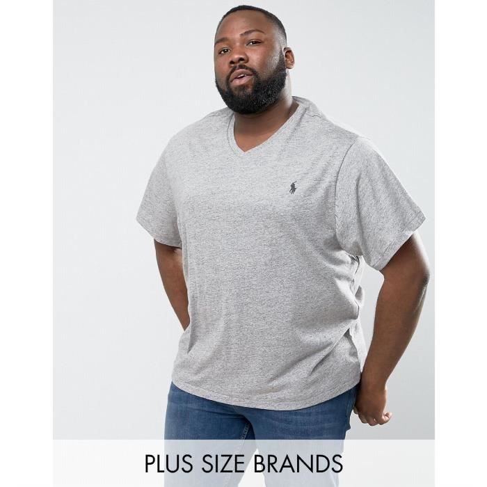 T-shirt Polo Ralph Lauren pour homme en coloris Gris Homme Vêtements T-shirts T-shirts à manches courtes 