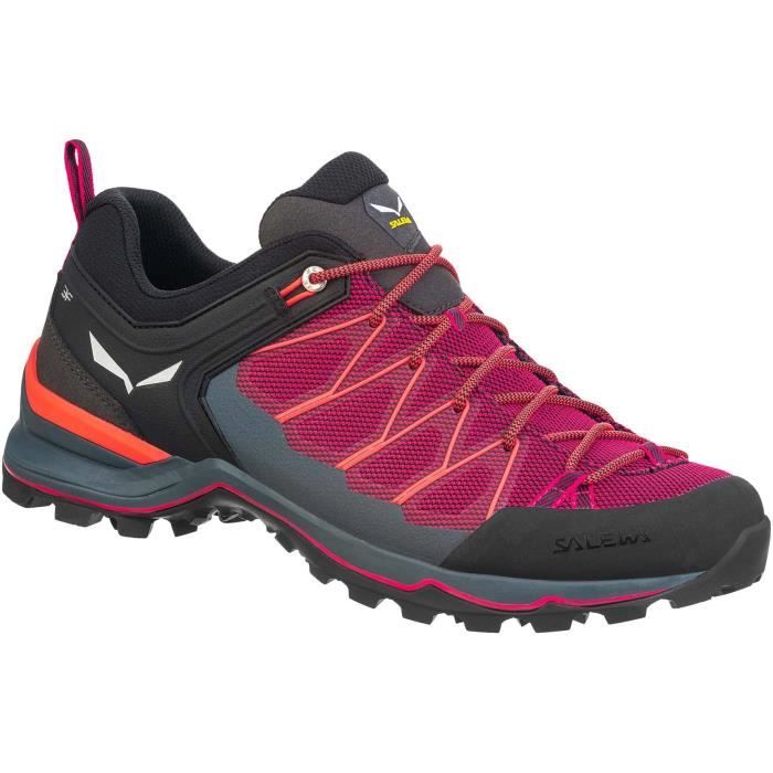 chaussures trail running - salewa - mountain trainer lite femmes - rose