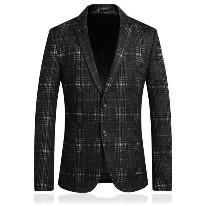 blazer laine homme