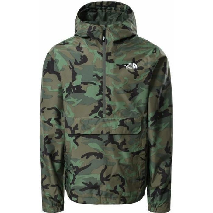 Coupevent The North Face IMPERMEABLE Vert militaire Cdiscount