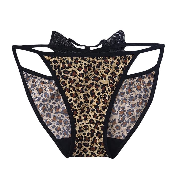 Calecon leopard best sale femme
