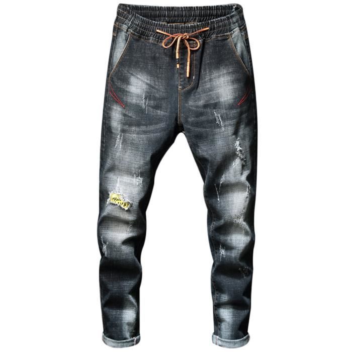 Homme Jeans De Jogging Denim Jeans Occasionnels Jeans TY689 Ty689