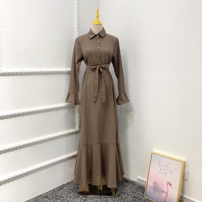 Caftan Abaya dubaï turquie Islam musulman Hijab Robe longue Caftan Marocain robes africaines