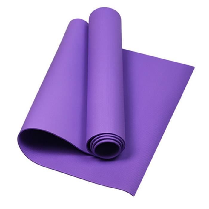 Yoga Exercice Fitness Entrainement Mat physio pilates festival camping gym antidérapante 