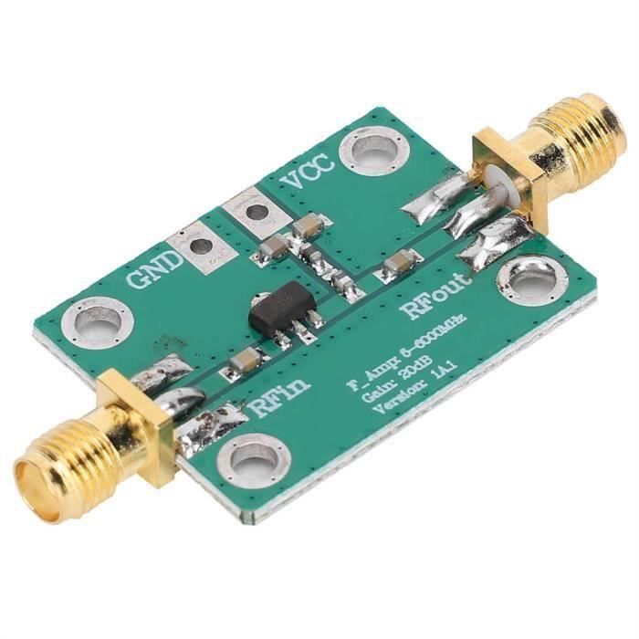 Amplificateur RF 10M-6GHz 30dB - Module à Gain Élevé Neuf - Pour Réception Haute Fréquence