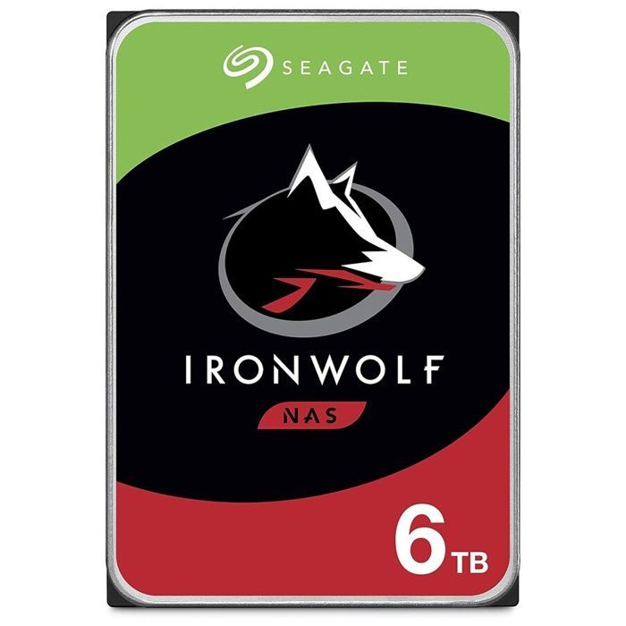 SEAGATE IronWolf ST6000VNA06 Disque dur interne 6 To 35 Serial ATA 600 7200 Toursmin 600 Mo/