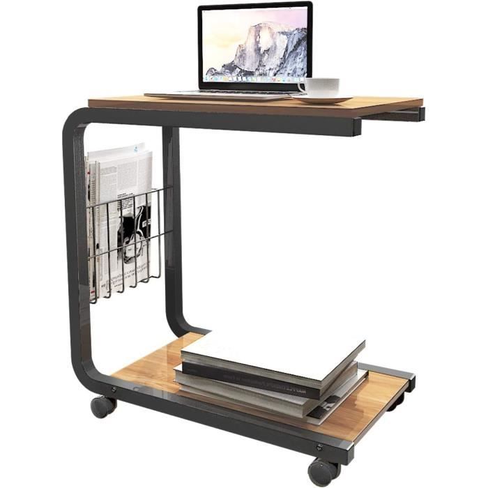 Table Pliante Multifonction 6 Hauteurs Et 3 Angles - Pour Lit, Canapé, Bureau - Légère Et Réglable