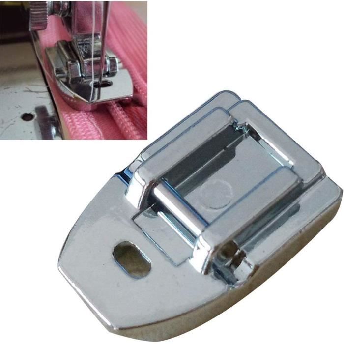 CKPSMS Marque CY7306A 1 pied presseur invisible pour fermeture éclair à tige basse pour