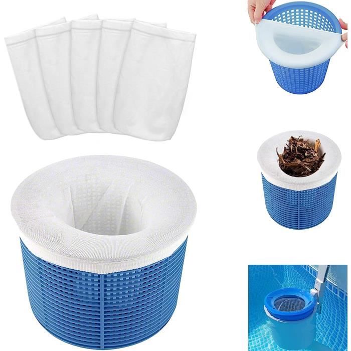 Lot De 5 Chaussettes De Skimmer Pour Piscine, Spa Avec Panier De Filtration Pour Piscine