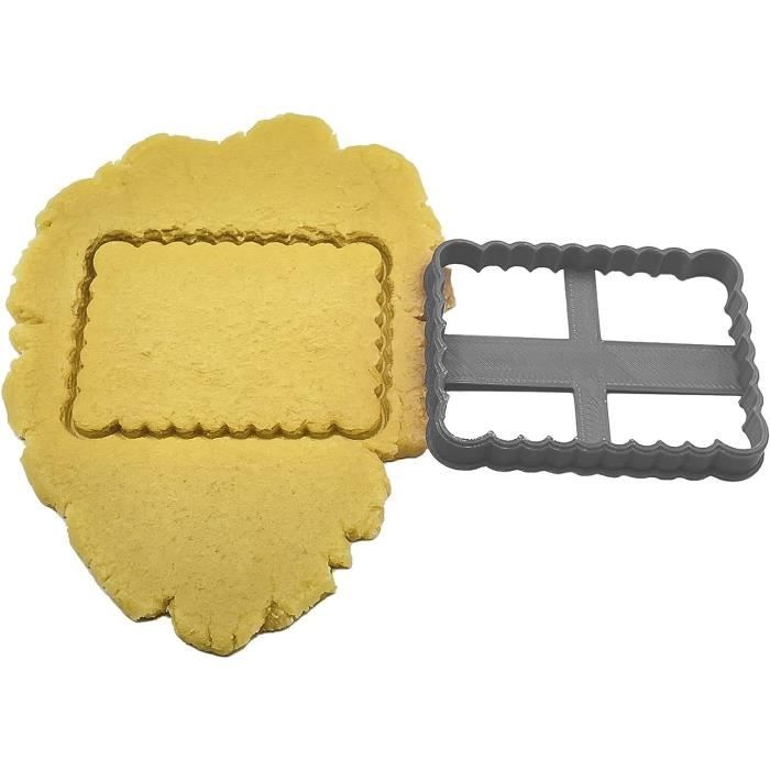 Emporte Pièce Type Petit Beurre Simple Pour Biscuits, Sablés Et Cake Art -  Plusieurs Coloris Disponibles[H1848] - Cdiscount Maison