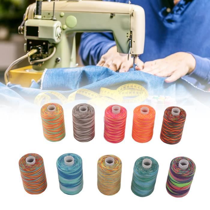 Fil Polyester CHE Fil à coudre 402 Fil polyester Fil pour machine à broder, fil à ...