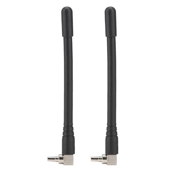 Antenne 4G LTE, Antenne de Routeur sans Fil, 2 Pièces Connecteur CRC9 Antenne 3DBi LTE Adaptée