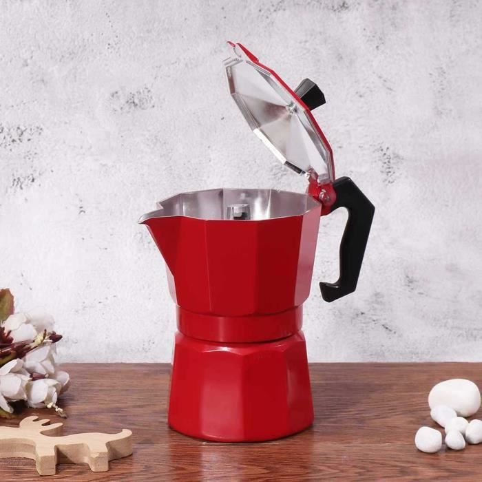 Cafetière Percolateur Camping - Bouilloire Café Feu De Camp En Alliage Aluminium 24cm