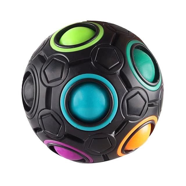 Mua KidsPark Magic Ball Rainbow Ball Rubik's Cube 3D Puzzle Ball Speed Cube Rainbow Ball Toy trên Amazon Đức chính hãng 2026